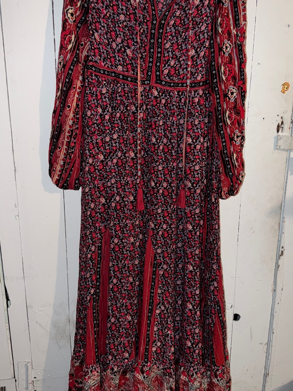 Free People Maxi Dress in Red
